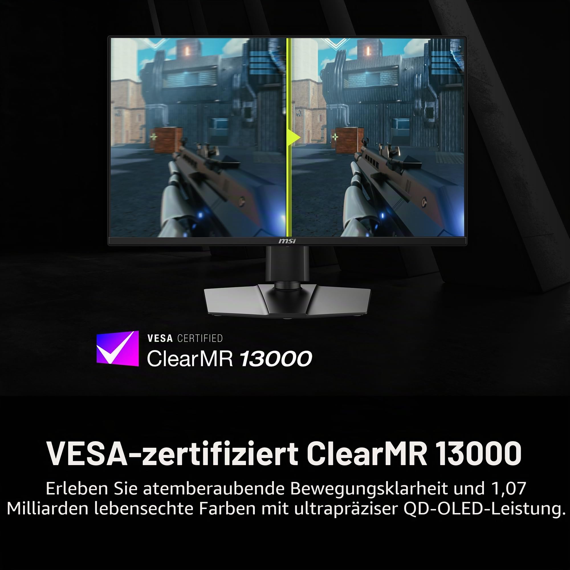 msi MAG 272QP QD-OLED X24 27 Zoll 2560 x 1440 Gaming Monitor 240Hz